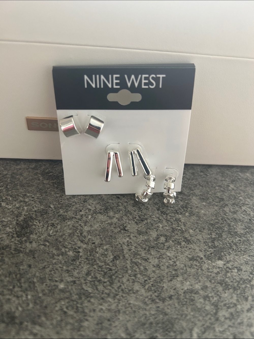 Earring Set on Nine West Card